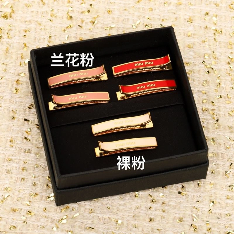 Lightweight Miu Miu Hairpins 212864