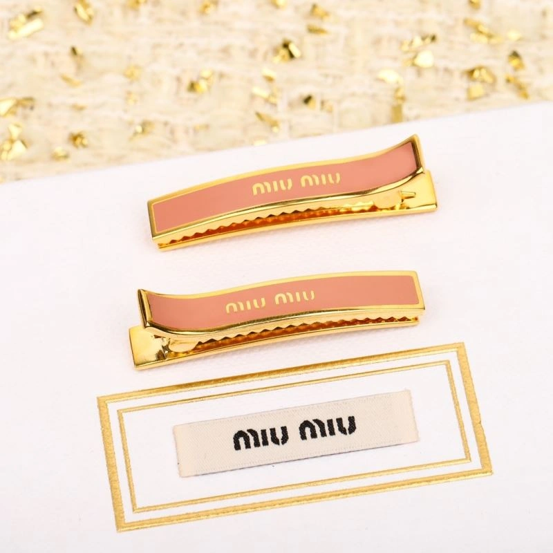Lightweight Miu Miu Hairpins 212864