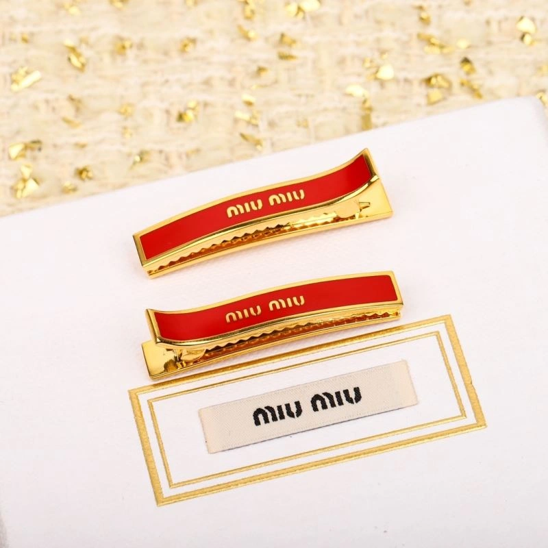 Lightweight Miu Miu Hairpins 212864