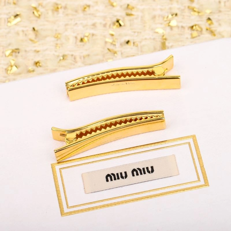 Lightweight Miu Miu Hairpins 212864