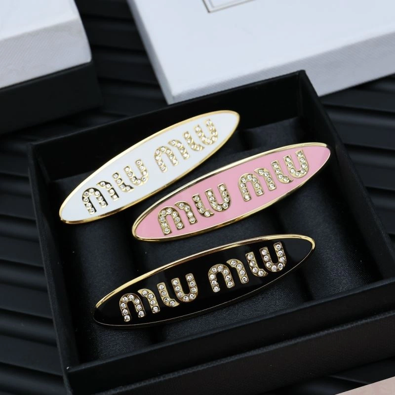 Elegant Miu Miu Hairpins 212550