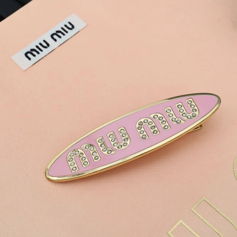 Elegant Miu Miu Hairpins 212550