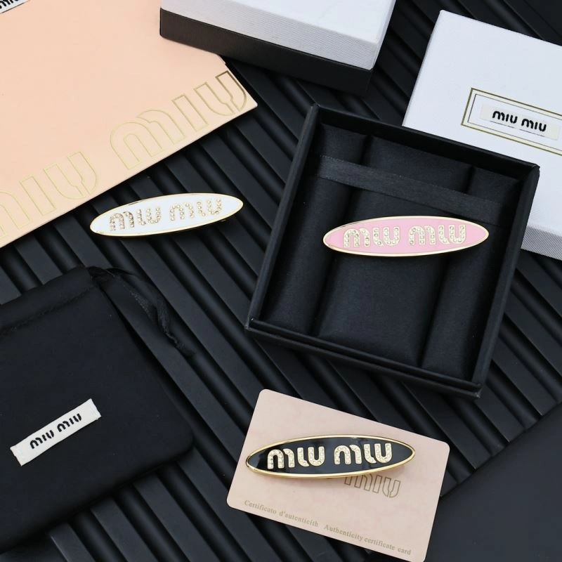 Elegant Miu Miu Hairpins 212550