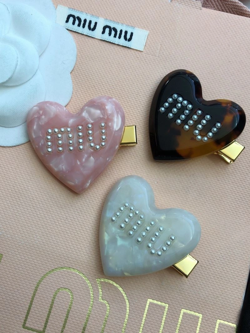 Functional Miu Miu Hairpins 211818