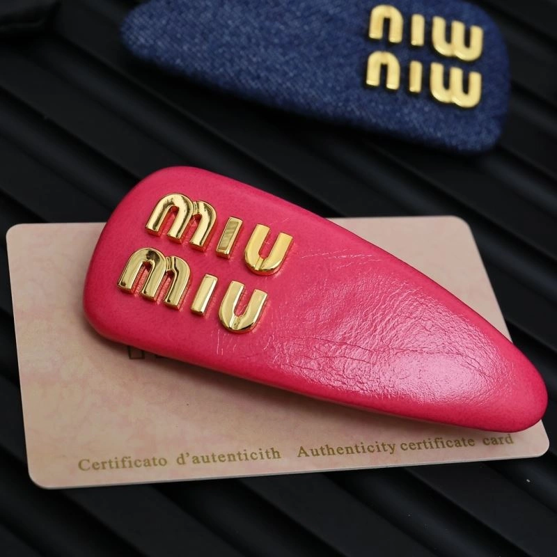Trendsetting Miu Miu Hairpins 211812