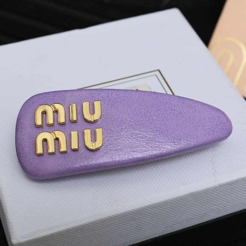 Trendsetting Miu Miu Hairpins 211812