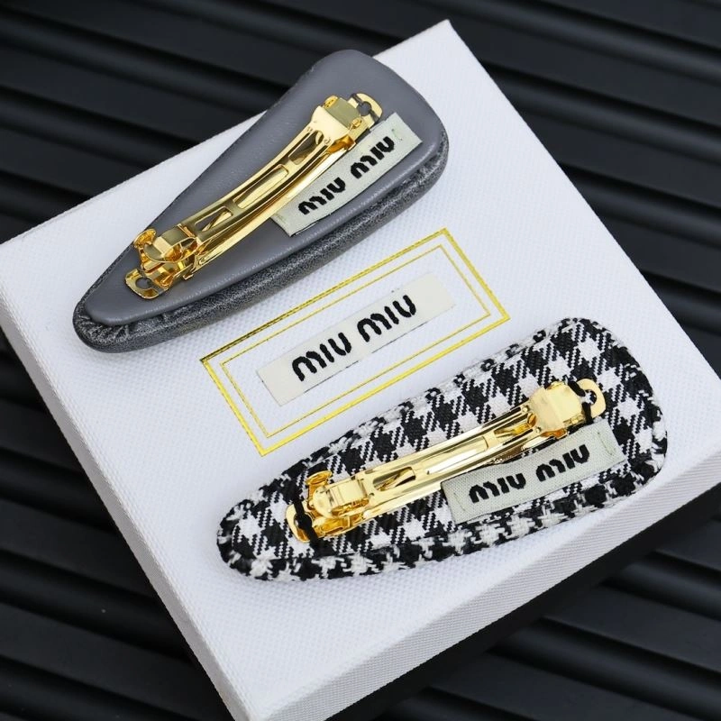 Trendsetting Miu Miu Hairpins 211812