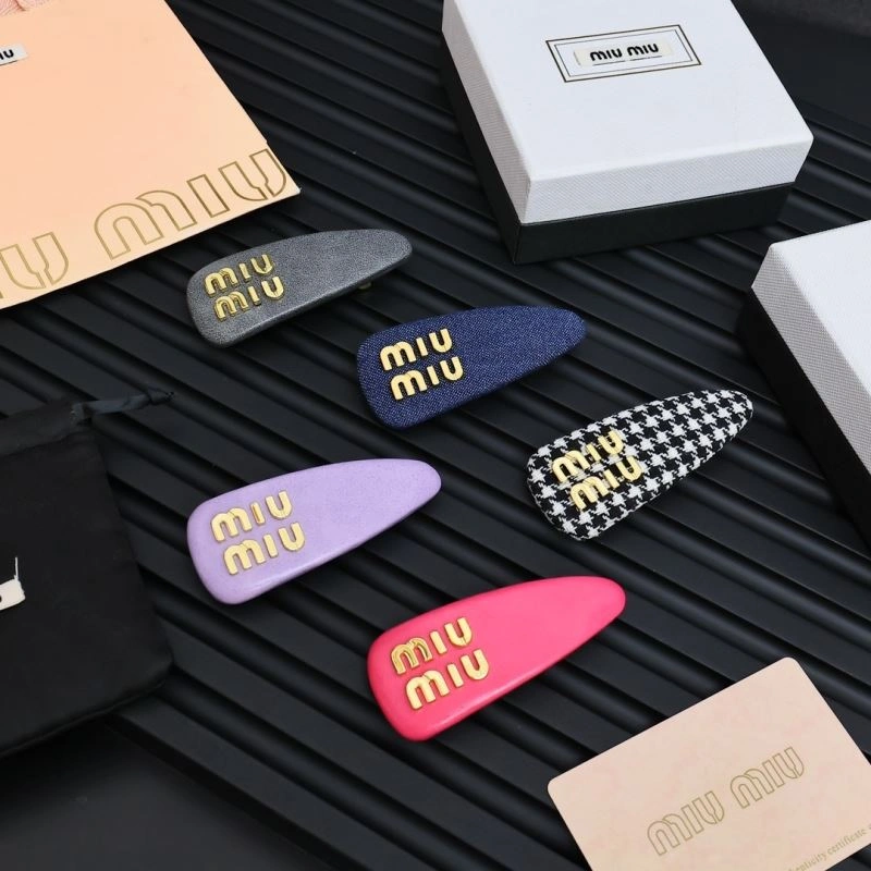Trendsetting Miu Miu Hairpins 211812