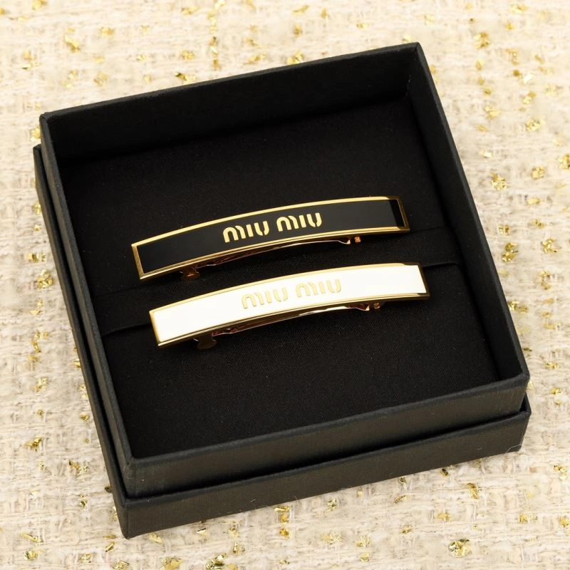 Bold Miu Miu Hairpins 211130