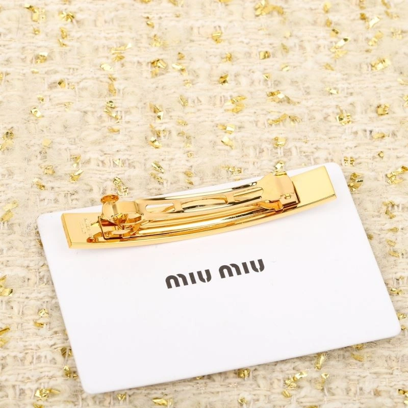 Bold Miu Miu Hairpins 211130