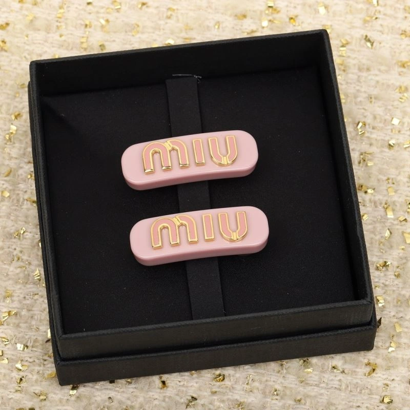 Miu Miu Hairpins Breathable 211146