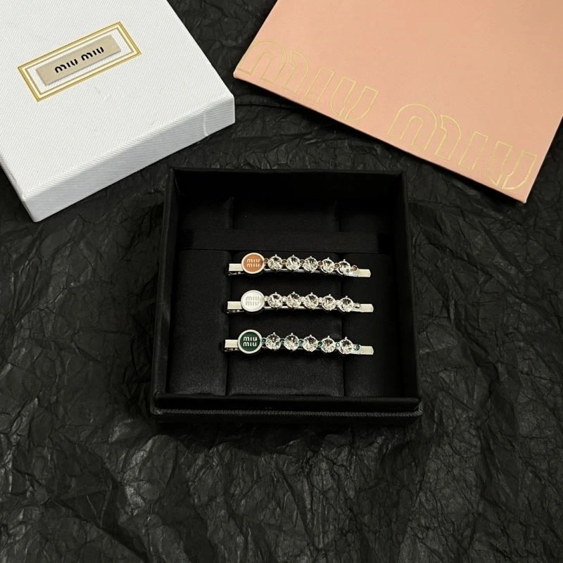 Miu Miu Hairpins Bright 209700