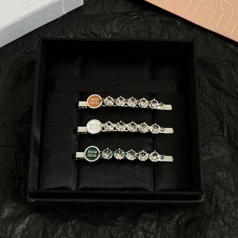 Miu Miu Hairpins Bright 209700