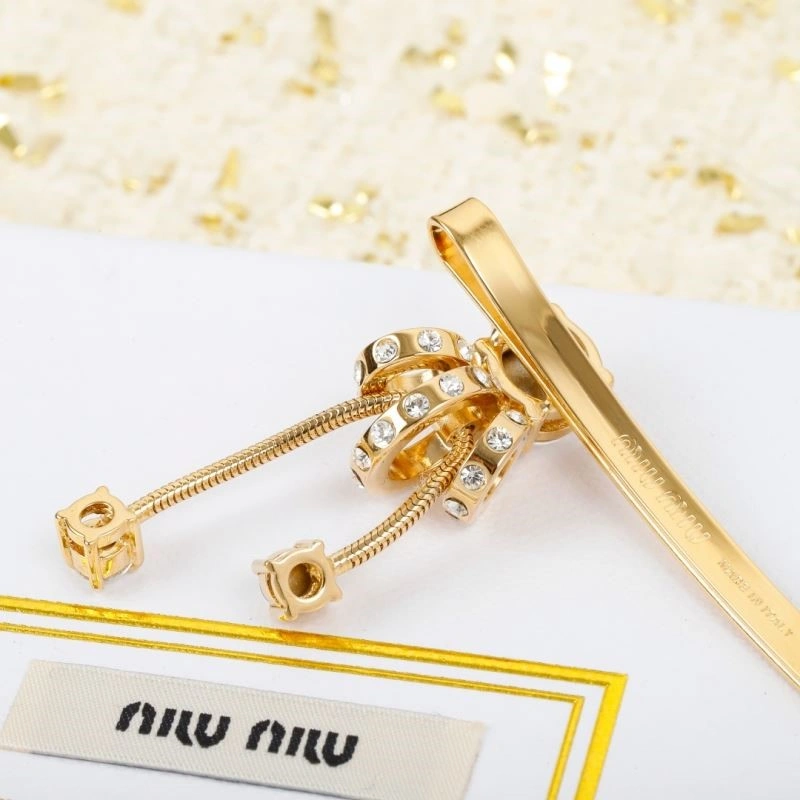 Minimalist Miu Miu Hairpins 209689