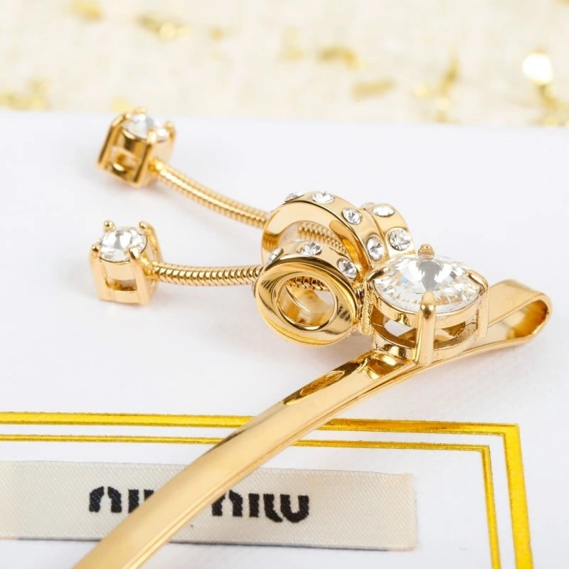 Minimalist Miu Miu Hairpins 209689
