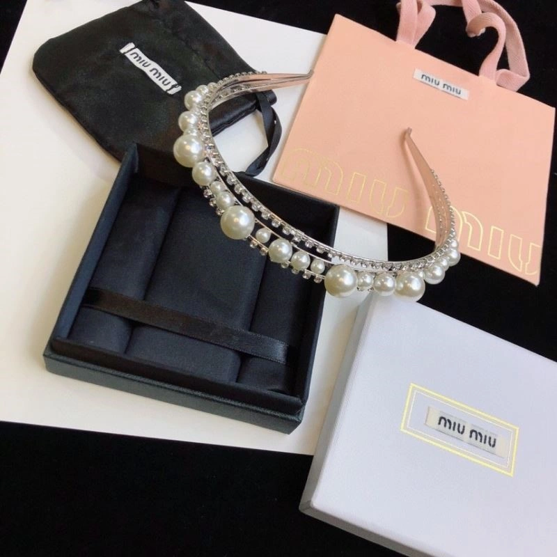 Compact Miu Miu Hairpins 209174
