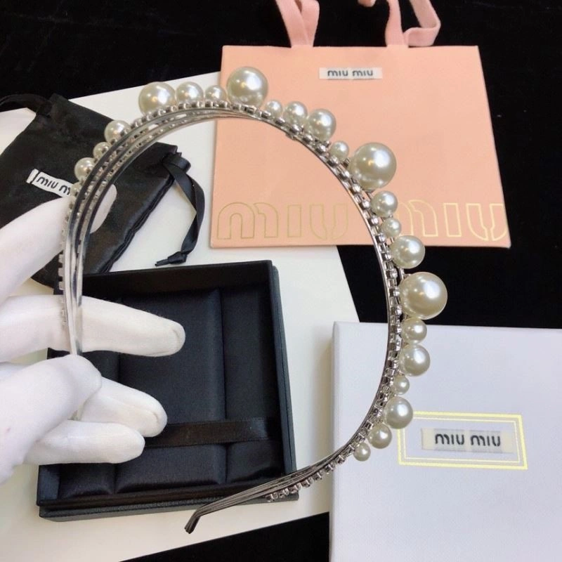 Compact Miu Miu Hairpins 209174