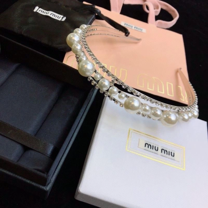 Compact Miu Miu Hairpins 209174