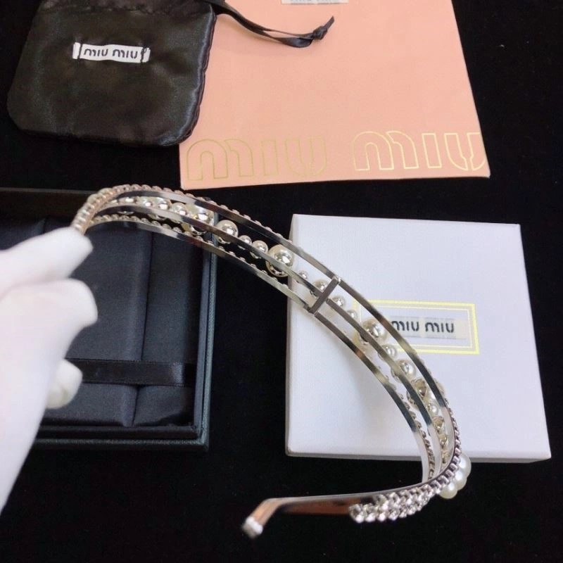 Compact Miu Miu Hairpins 209174