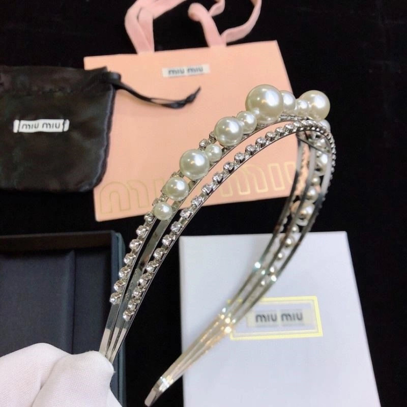 Compact Miu Miu Hairpins 209174