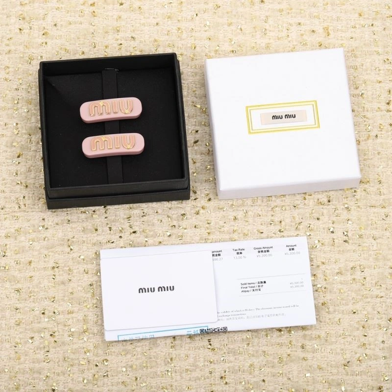 Miu Miu Hairpins Durable 209166