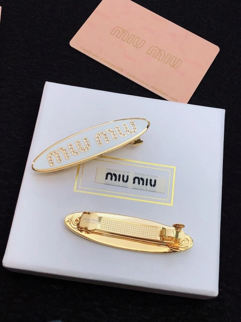 Miu Miu Hairpins Supportive 209161