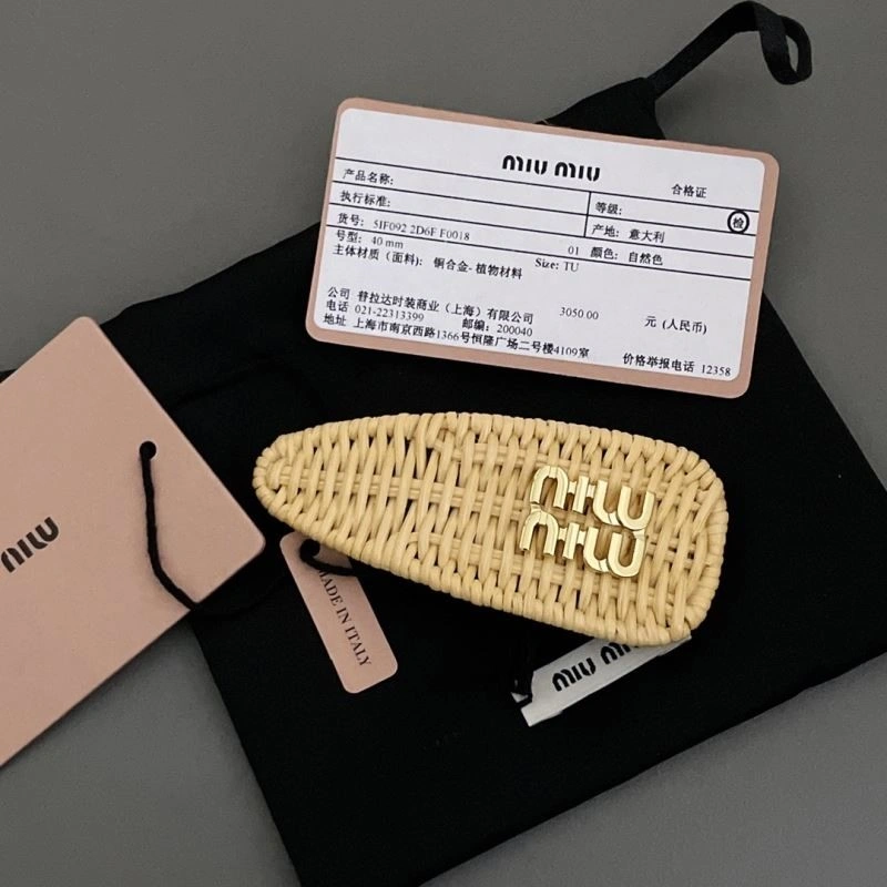 Miu Miu Hairpins GoodFit 209149