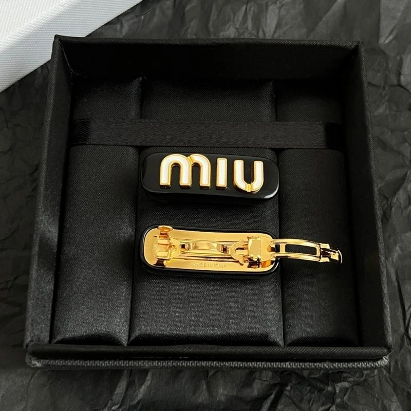 Cozy Miu Miu Hairpins 208529