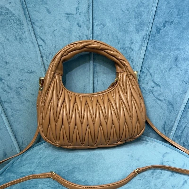 Miu Miu Hobo Bags SmoothTexture 58269