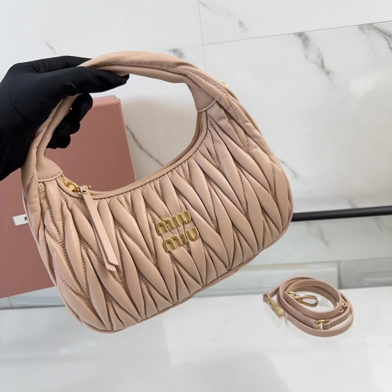 Miu Miu Hobo Bags Breathable 58295