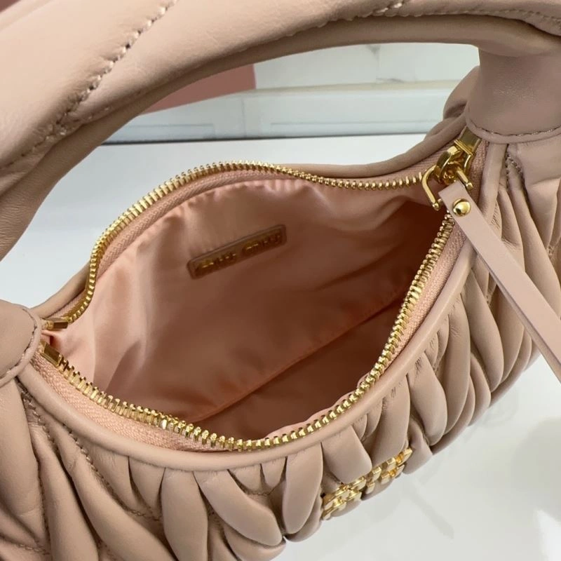 Miu Miu Hobo Bags Breathable 58295