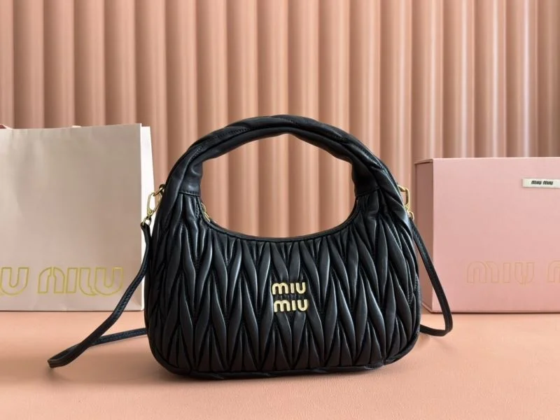 Miu Miu Hobo Bags Breathable 49149