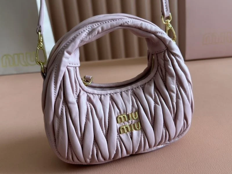 Unisex Miu Miu Hobo Bags 49111