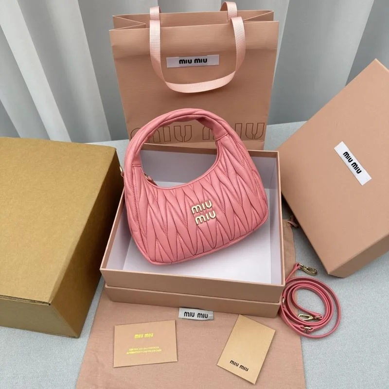 Miu Miu Hobo Bags Durable 55683