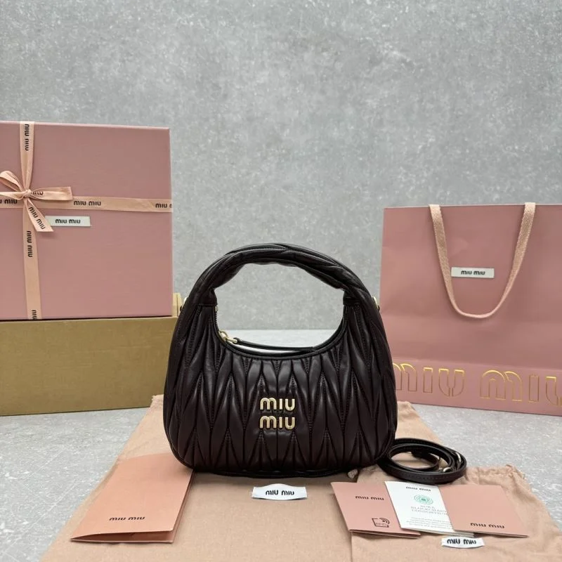 Unisex Miu Miu Hobo Bags 55675