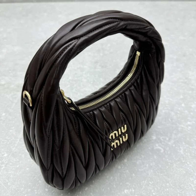 Unisex Miu Miu Hobo Bags 55675