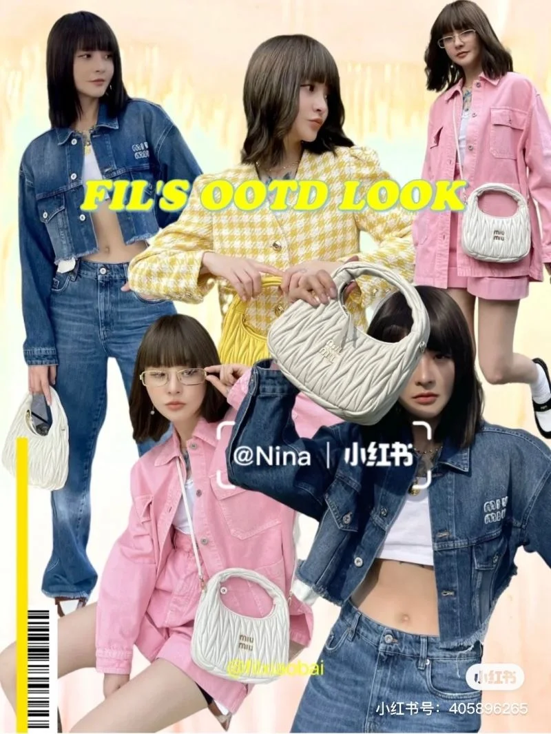 Casual Miu Miu Hobo Bags 43783