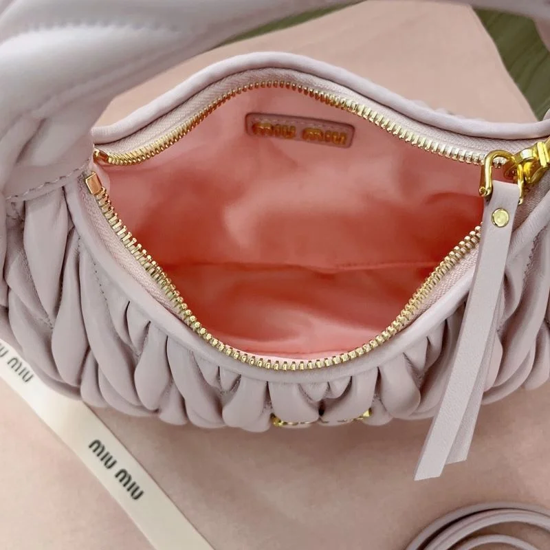 Miu Miu Hobo Bags Durable 43780