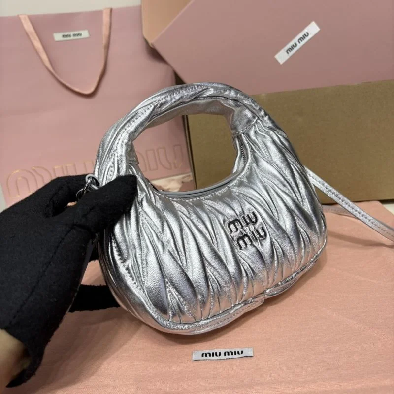 Miu Miu Hobo Bags Durable 43621