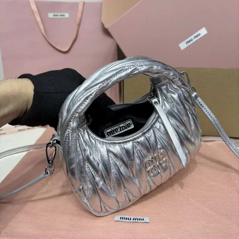 Miu Miu Hobo Bags Durable 43621