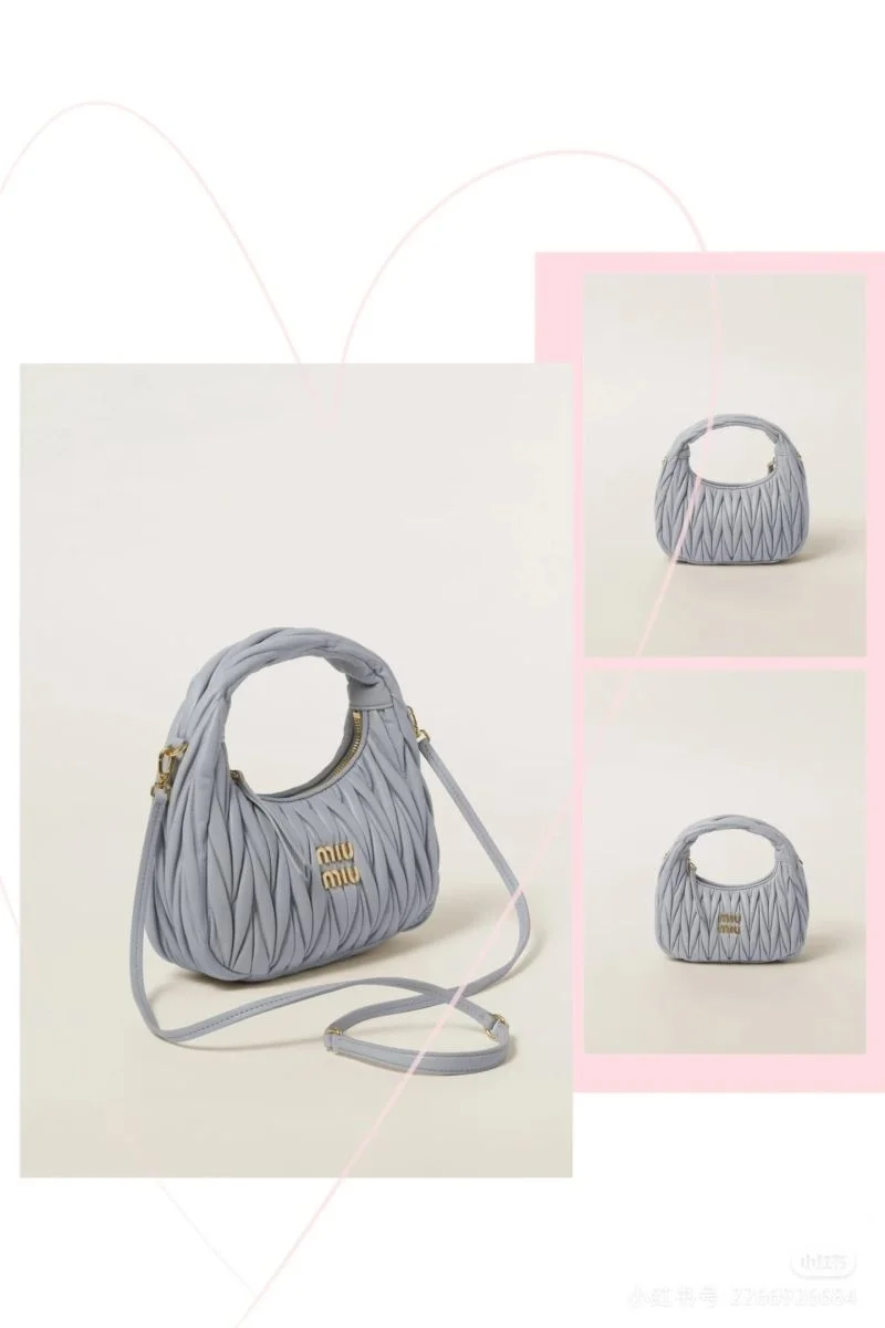 Miu Miu Hobo Bags Tailored 43561