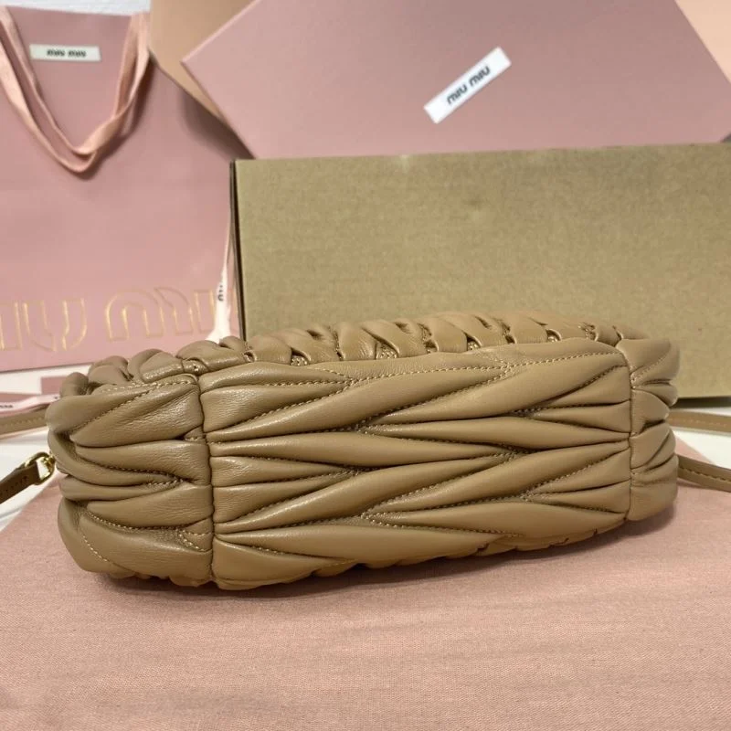 Miu Miu Hobo Bags Stretchable 43554