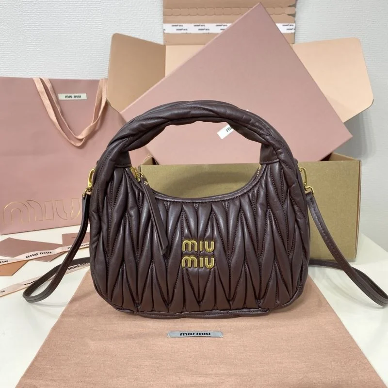 Miu Miu Hobo Bags Soft 43556