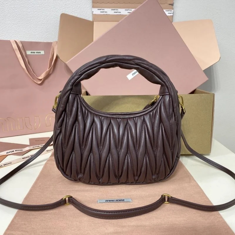 Miu Miu Hobo Bags Soft 43556