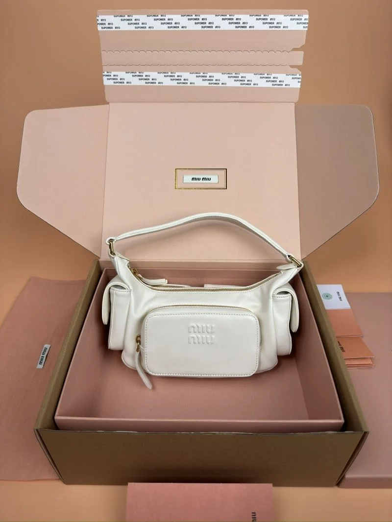 Breathable Miu Miu Hobo Bags 56053