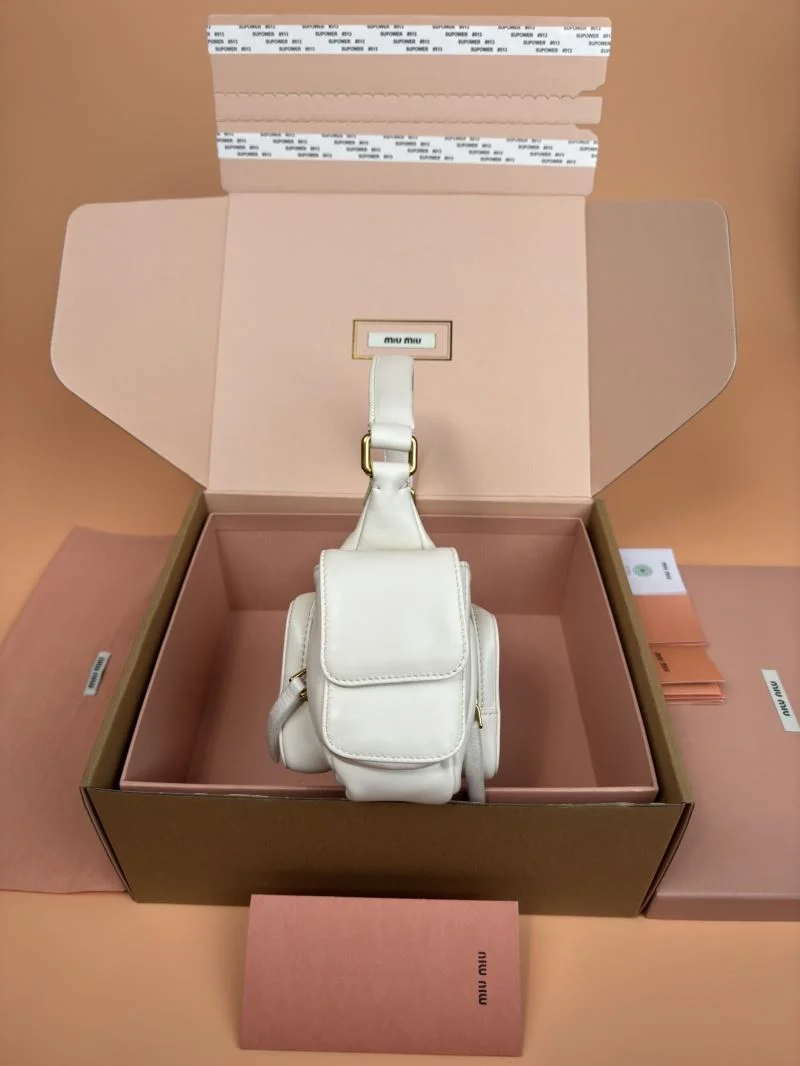 Breathable Miu Miu Hobo Bags 56053