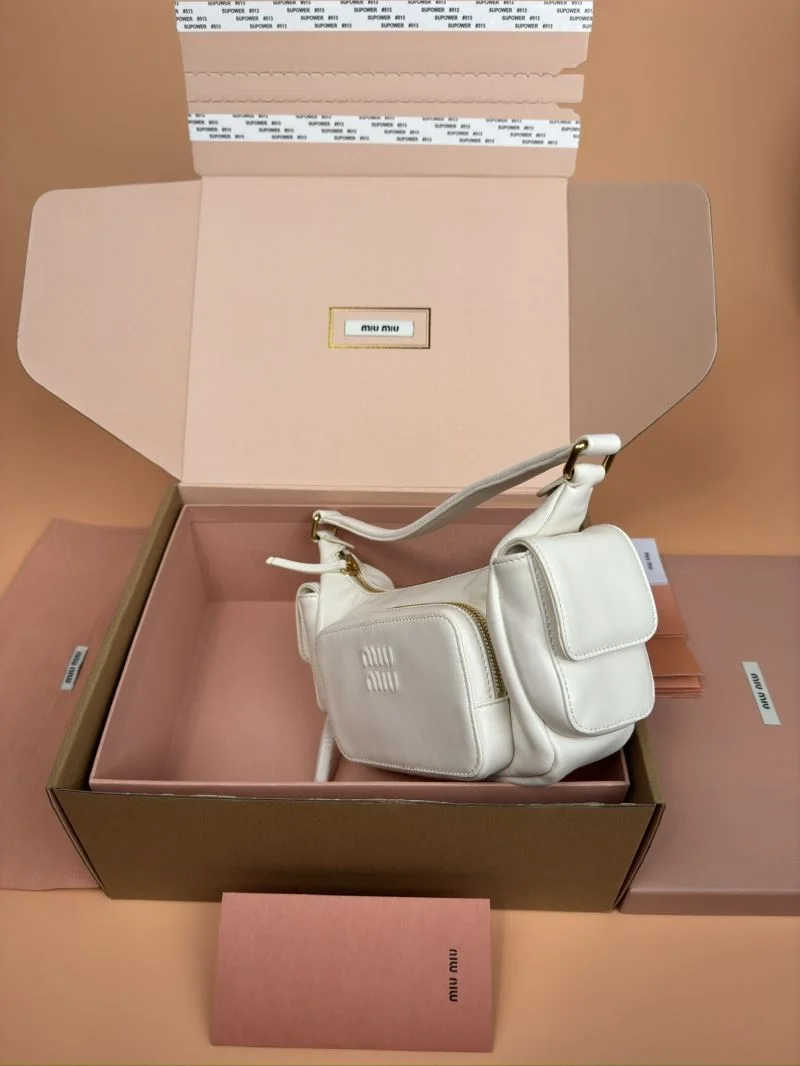 Breathable Miu Miu Hobo Bags 56053
