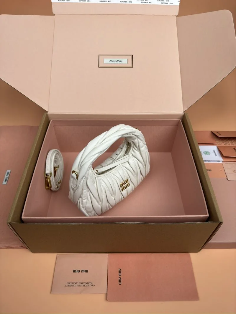 Miu Miu Hobo Bags Soft 56061