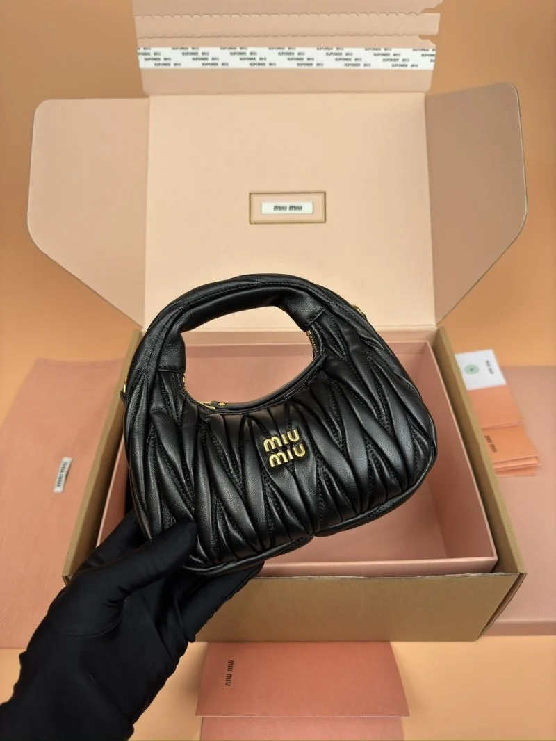 Neat Miu Miu Hobo Bags 56065