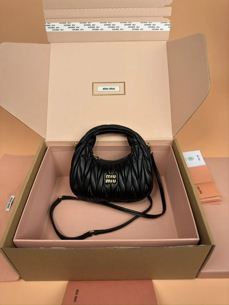 Neat Miu Miu Hobo Bags 56065